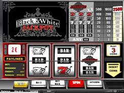 Black & White Jackpot slots