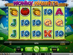 Wonky Wabbits slots