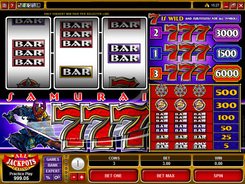 Samurai 7′s slots