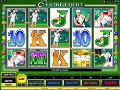 Centre Court slots